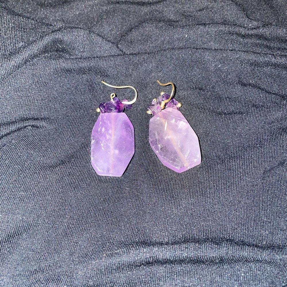 Two sets of earrings